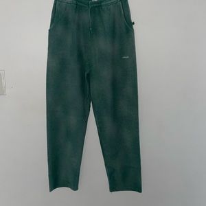 Madhappy green reverse sweatpants